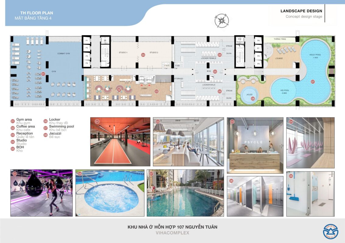 Tiện ích dự án chung cư Viha Complex Nguyễn Tuân