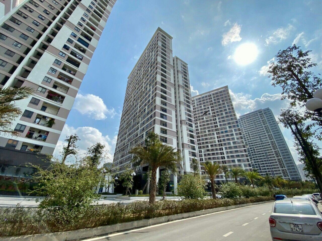 Hình ảnh thực tế Epic Home 5 tòa 25-27-30 tầng