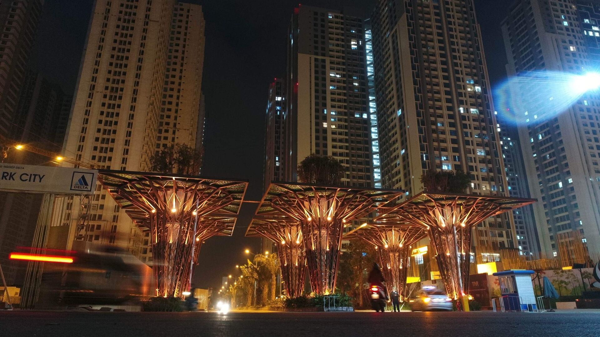 dự án TNR Goldmark City về đêm