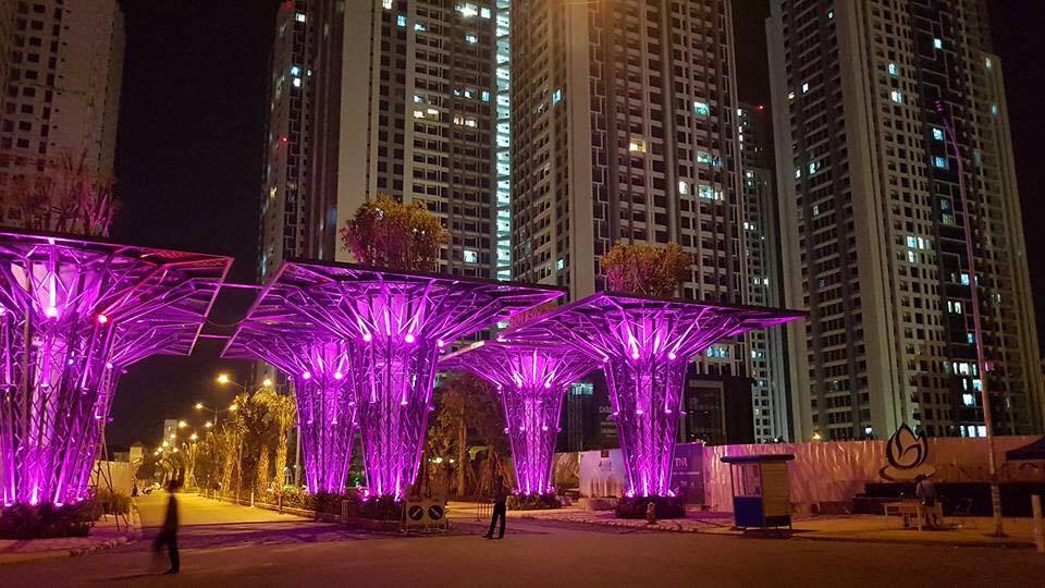 dự án TNR Goldmark City về đêm 1
