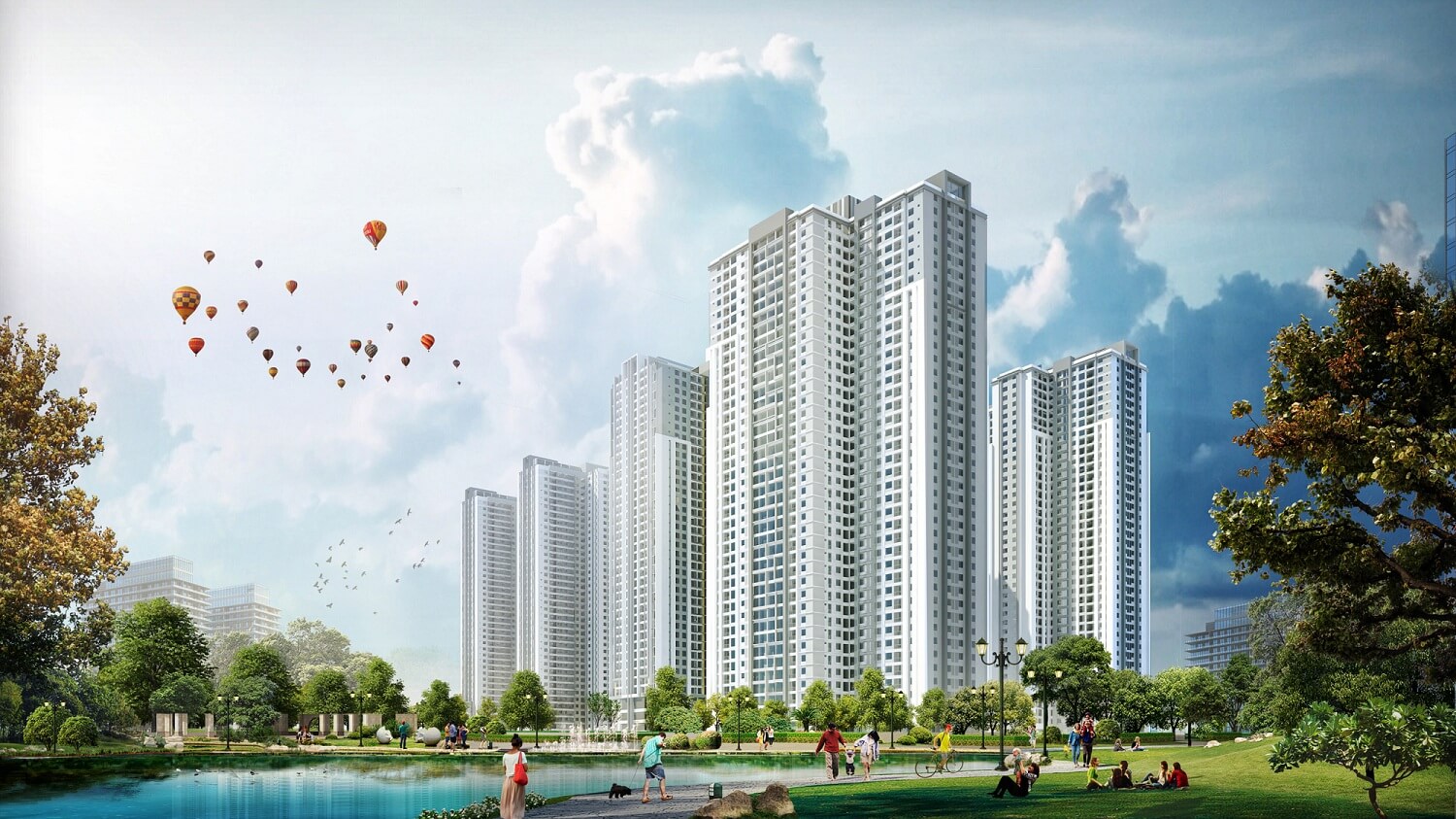 Phối cảnh Dự án Chung cư TNR Sky Park Goldmark City