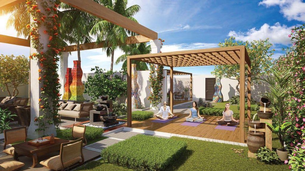 vườn chân mây dự án Chung cư TNR Goldmark City
