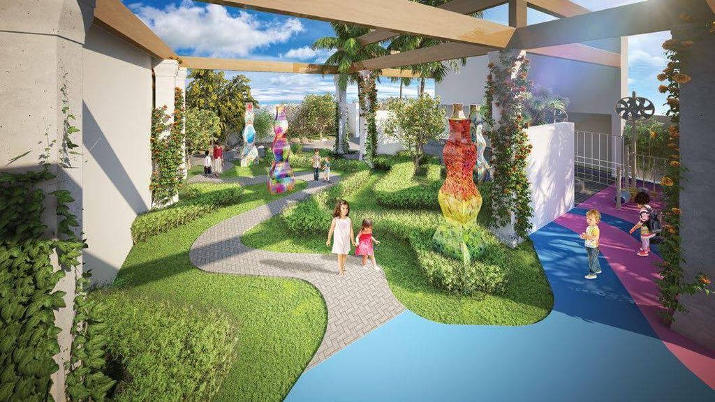 vườn hương dự án Chung cư TNR Goldmark City
