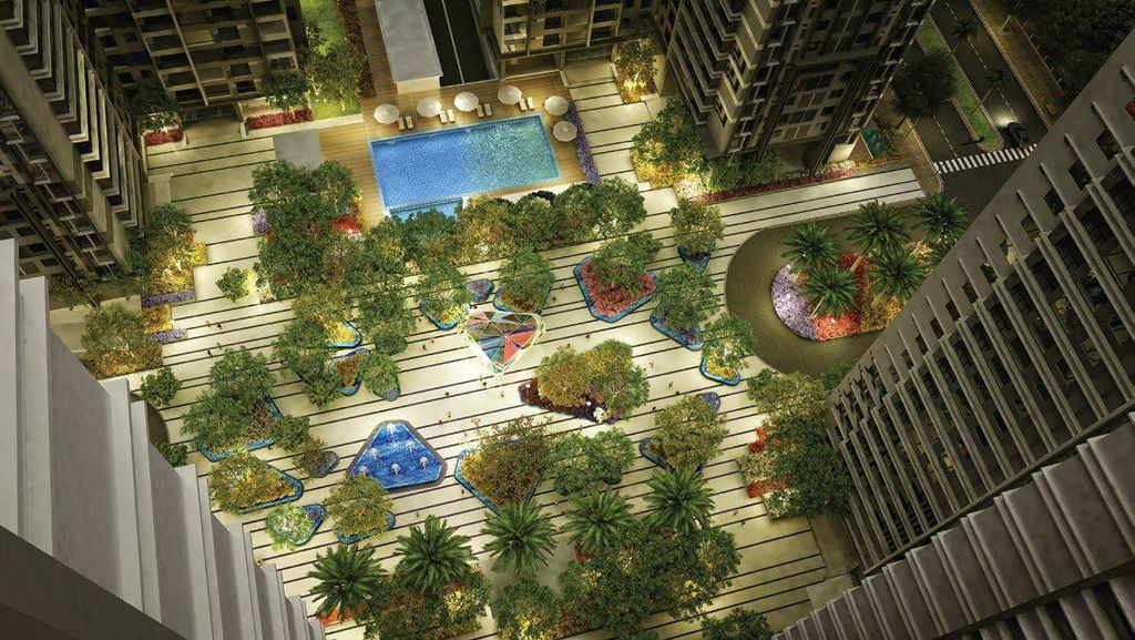 quảng trường ánh sáng dự án TNR Goldmark City