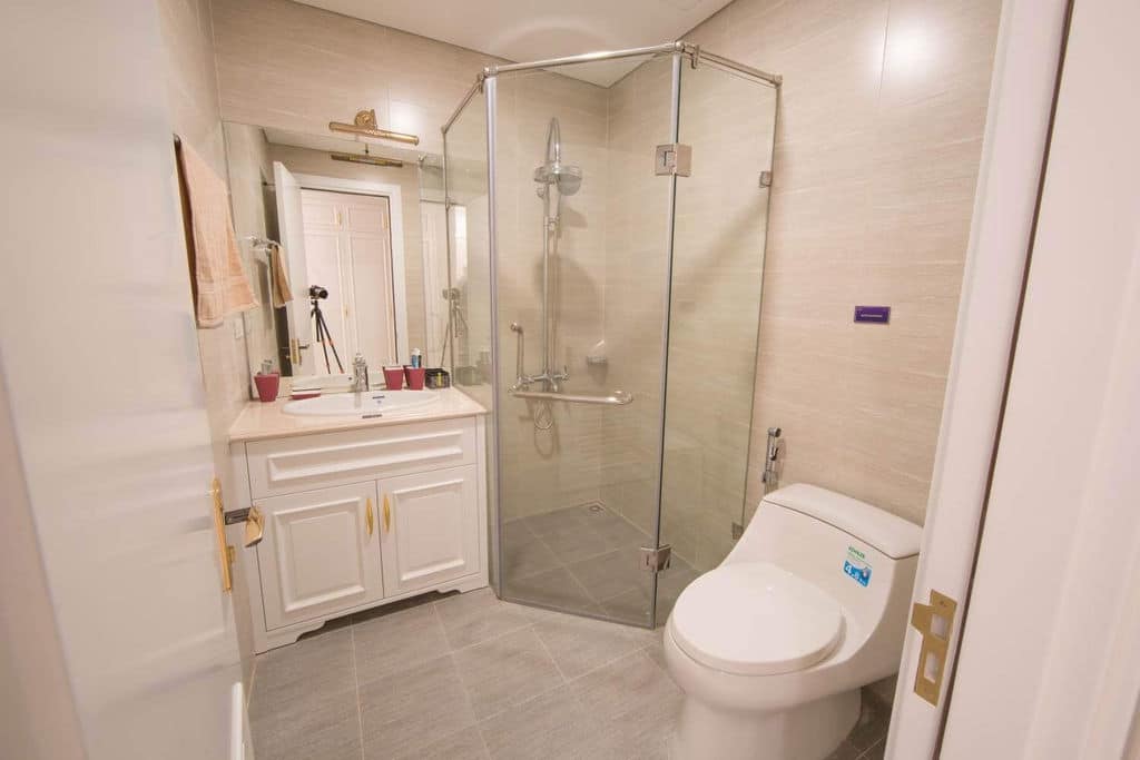 phòng tắm dự án Chung cư TNR Goldmark City